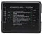 Garsent 24Pin Computer PC Power Supply Tester, PSU/ATX/SATA/HDD Connectors Power Supply Tester with Indicator Light, black