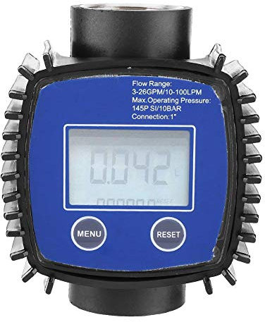 Digitaler Durchflussmesser mit hoher Genauigkeit Wasser Digitaler Durchflussmesser 1 Zoll Innengewinde Trubine Durchflussmesser