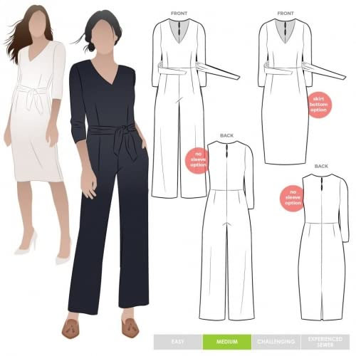 Style Arc Sewing Pattern Brice Jumpsuit