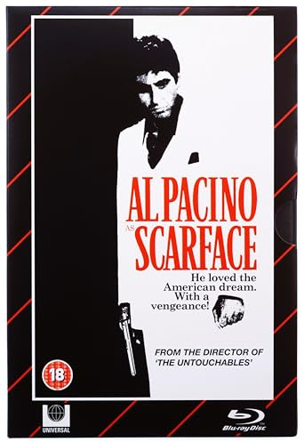 SCARFACE (BLU-RAY AND DVD) RETRO VHS STY Blu-ray