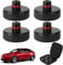 Aigreat Jack Pad für Tesla Model 3/Y/S/X, Tesla Jack Gummipad für Bodenheber, Adapterwerkzeug für Hebepads, Tesla Jack Pad Ständer schützt Batterie und Chassis, Zubehör