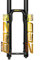BUSEB Fahrradfrontgabelaufkleber Rockshox Z.E.B U.L.T.I.M.A.T.E. Mountain Bike Front Fork Decals Bike Accessoires (Color : Bright Gold)
