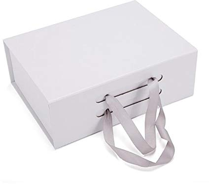 FEYONA Geschenkbox, Geschenkverpackung, Geschenkbox, Geschenkverpackung, Klappbox, tragbare Karton, Kosmetikbox, Box, 33 x 21,5 x 6,8 cm (Farbe: B)