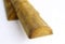 NEXTRADEITALIA CF da 10PZ Mezzi Pali in legno CM 6 lunghezza CM 200 H per recinzione trattati impregnati per staccionata/steccato Mezzo Palo Tondo