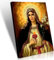 Gerahmte Jungfrau Maria Wandkunst, religiöse Dekoration, katholisches Leinwandposter, bedruckte Leinwand, Wanddekoration, Bibelbild, Salon, Kirche, fertig zum Aufhängen.