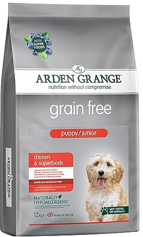 Arden Grange - Grainfree Puppy/Junior Huhn & Superfoods - Trockenfutter - 12 kg - Hundefutter