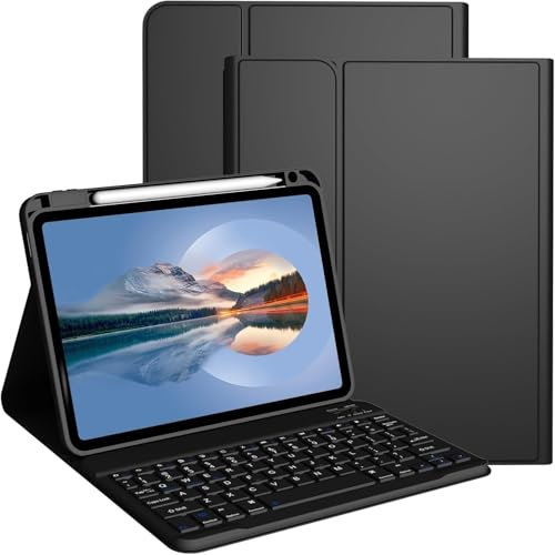 Typecase Funda de teclado para OnePlus Pad Go 2023 (solo 11.35 pulgadas), funda delgada y ligera, teclado Bluetooth inalámbrico desmontable magnéticamente, teclado compatible solo para Oneplus Pad Go