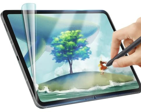 2 piezas efecto papel película protectora para Samsung Galaxy Tab A8 10.5 pulgadas Protector de pantalla de PET mate, antirreflejo