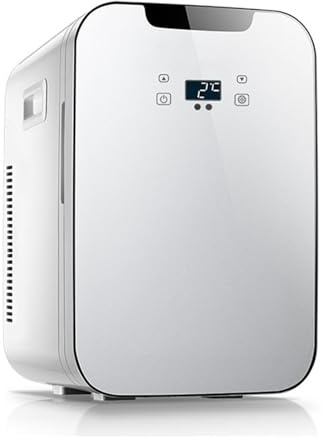 12L Car Mini Refrigerator, Household Cosmetics Breast Milk Refrigeration, Single Small Refrigerator for Dormitory,D