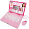 Lexibook, Barbie, Computer educativo bilingue portoghês/inglês, Brinquedo para crianças Com 124 attività e jogos de linguagem, Scritta, Matematica, logica, Musica, Rosa, JC598BBi4, Colore