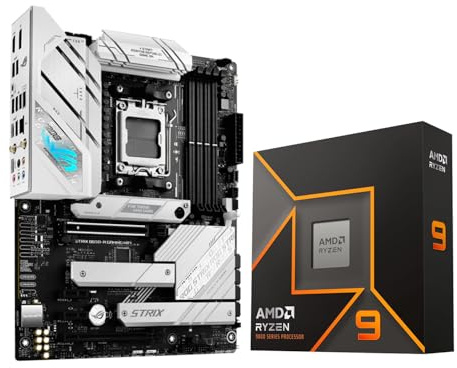 Micro Center AMD Ryzen 9 9900X AM5 CPU Processor Bundle with ASUS ROG Strix B650-A Gaming WiFi 6E AM5 Ryzen 7000 Gaming Motherboard