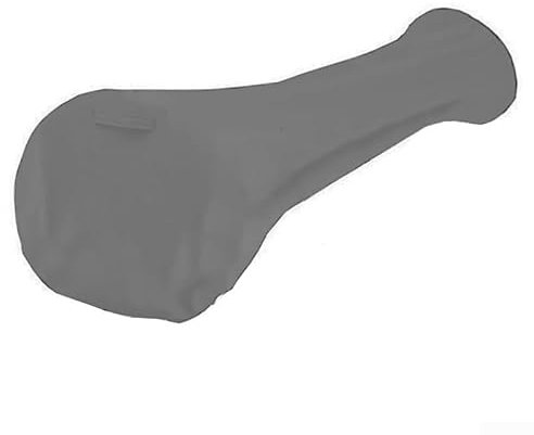 HEBEOT Pool-Rollenabdeckung für den Außenbereich, Terrasse, 420D Oxford-Stoff, Pool-Abdeckung, Pool-Abdeckung, Grau (120 D: 7,6 m)