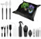 16 Piezas Kit Bonsa Kit Jardineria i Juego de Herramientas para Bonsái Mini Herramientas de Jardinería Kit Bonsai Herramientas Apto para el Cuidado de bonsáis en Interiores y Exteriores