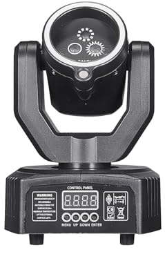 Discolicht Partylicht, LT04 Moving Head,LED RGB Licht DJ Projektor Musikgesteuert DJ Disco Lichter, DMX Effektstrahler,Für KTV Familientreffen Hochzeit Geburtstag Halloween