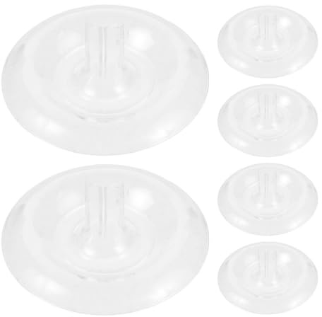 Gadpiparty 6 Stück Schwimmende Blumenhalter aus Kunststoff Große Transparente Schwimmvase für Hydroponische Wasserpflanzen Selbstgemacht Blumendekoration für Wasserschalen und Teichdisplay