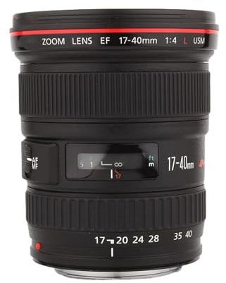 lentille, Compatible avec l'objectif Canon EF 17-40mm f/4L USM