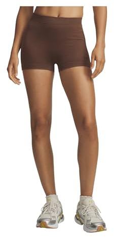 Under Armour Seamless Cotton Shorty Tight Damen braun, S Damen