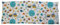 Franzis Nähstube 50x20cm Coussin aux pépins de raisin Hibou blanc en 100% coton I Coussin en grains de pépins de raisin 50x20 pour micro-ondes I Couss