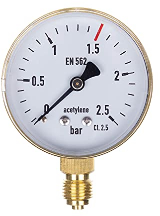 THERMIS Manomètre de soudage 404 (0-2,5 bar)