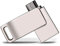 XAOBNIU Memory Stick USB Flash Drive USB 2.0 Pen Drive for Computer OTG Android Tablet Mobile [2 in 1] Bagagli Bianco Esterno 2PCS (Size : 64GB)
