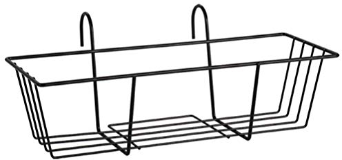 Cabilock Porte-Fleurs Suspendu Fer Étagère Murale pour Pots De Fleurs avec Support Résistant pour Balcon Jardin Et Intérieur Dimensions