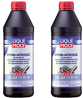 ILODA 2X Original Liqui Moly 1L Hypoid-Getriebeöl (GL4/5) TDL SAE 75W-90 Gear Oil 1407
