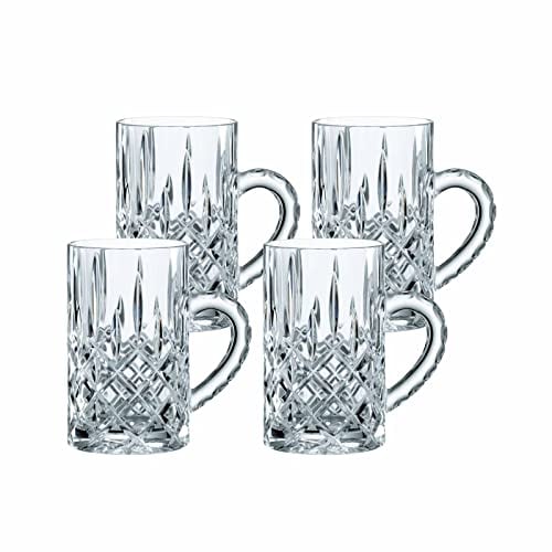 Nachtmann Lot de 4 tasses à thé, à café, verre à vin chaud, pour boissons chaudes