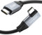 Cavo da USB C a USB C 3.2 Gen2x2 100W, Cavo Video 4K@60Hz ad Angolo Retto da 20Gbps, Cavo Dati da USB Type-C Compatibile con iPhone 15/15Pro/Pro Max, Steam Deck, Camera, SSD, OTG (1m)
