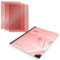 WAYTEX A78241R Couverture de Reliure A4 Transparentes en PVC 200 microns Pack de 100 Rouge transparent