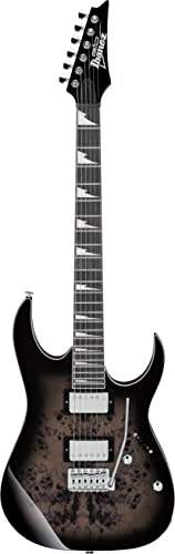 Ibanez Gio GRG220PA1-BKB Transparent Brown Black Burst - Chitarra elettrica
