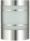 Novatool Wandleuchte I Edelstahl IP44 I E27 Sockel I 10,5x13,7x19 cm I Außenlampe Außenleuchte Garten Wandlampe Wandstrahler Außen Außenbeleuchtung Lampe Außenbereich Lampe außen Wand Outside lights