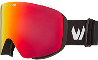 WHISTLER Unisex Skibrille WS7100 1001 Black One size