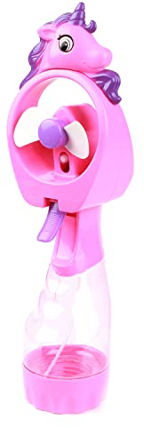 Toi-Toys Einhorn Handventilator mit Sprühflasche -