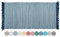 Lashuma waschbarer Küchenteppich Dunkelblau, Größe: Flur Teppich Läufer 60x120 cm