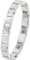 s.Oliver Armband Edelstahl Herren Armschmuck, 17+4 cm, Silber, Kommt in Schmuck Geschenk Box, 2038003