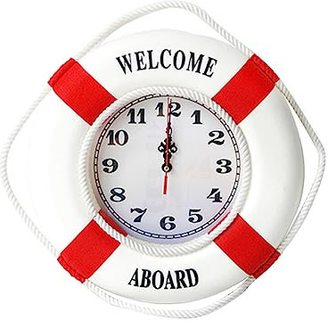 Zerodeko Runde Wanduhr Dekorative Wanduhr für Wohnzimmer Büro