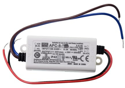 Mean Well 8W 500mA LED Treiber -8-500