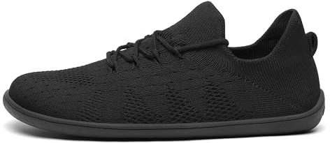 SAGUARO Chaussures Pieds Nus Hommes Femmes Slip on Sneakers Confortable Barefoot Minimalistes Chaussures GR.42
