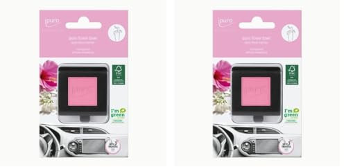 ipuro - erfrischender ipuro flower bowl Auto Duft - dezenter Lufterfrischer fürs Auto mit blumigen & belebenden Noten - angenehmer Auto Lufterfrischer für ein puristisches Dufterlebnis bis zu 3 Monate