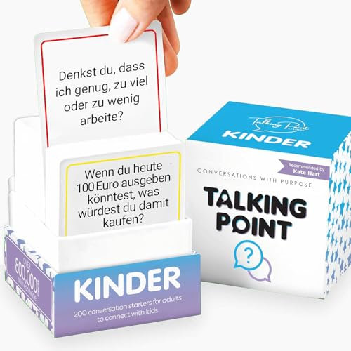 200 tarjetas de conversación para niños, ayuda a los niños a dejar tabletas y teléfonos, haz que los niños disfruten hablando y escuchando, ideal para paseos en coche y cenas familiares, alemán