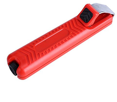 Nikou 8‑28mm Mini Knife Wire Stripper Stripping Cutter Plier Crimping Tool for PVC Rubber Cable