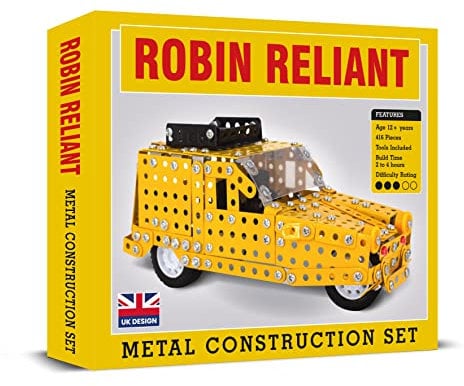 Sporting Profiles Only Fools and Horses Three Wheeler Trotter Van Reliant Regal Robin Metal Construction Set Del Boy