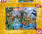 Schmidt Spiele 58866 Panorama der Tierwelt, 1500 Teile Puzzle