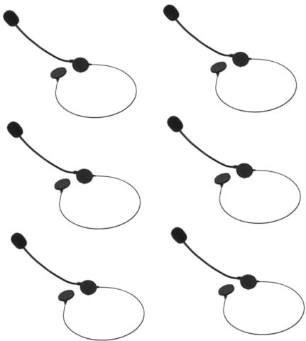 DEARMAMY Microfono Giocattolo Con Auricolare Dal Design Ergonomico Accessorio Per Feste Compleanno Carnevale E Cosplay