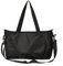 BlissfulAbode Große Kapazität Schlägertasche Damen Tennis Badminton Pickleball Tragetasche Wasserdichtes Oxford-Gewebe (Schwarz, Größe S)