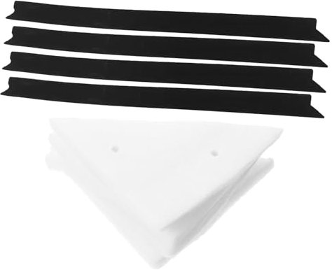 Cabilock Accesorios para Limpiaparabrisas con Escobilla De Goma y Paño De Esponja Recambio De Goma para Limpiar Ventanas