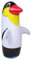JUMPLAWN Aufblasbarer Pinguin Spielzeug Für Junge Mädchen Niedliches Cartoon-Design Für Garten-Dekoration Und Outdoor-spaß Für Geburtstagsfeiern Und Tier-mottopartys