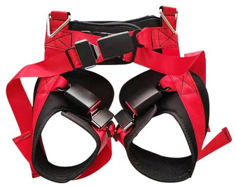 Generico Cintura Di Sicurezza, Imbracatura Anticaduta, Sport Estremi Protezione Fibbia Per Tappeto Elastici Adulti E Bambini Arrampicata Ciclismo Corsa