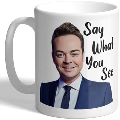 I Love Mugs - Say What You See - Stephen Mulhern - TV Quote Mug, Ceramic, 11fl.oz.