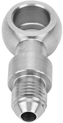Pongnas AN4 Eye Banjo Adapter, Stainless Steel Fitting Accessory with Accurate Machined Components, for M12 Banjo Bolts